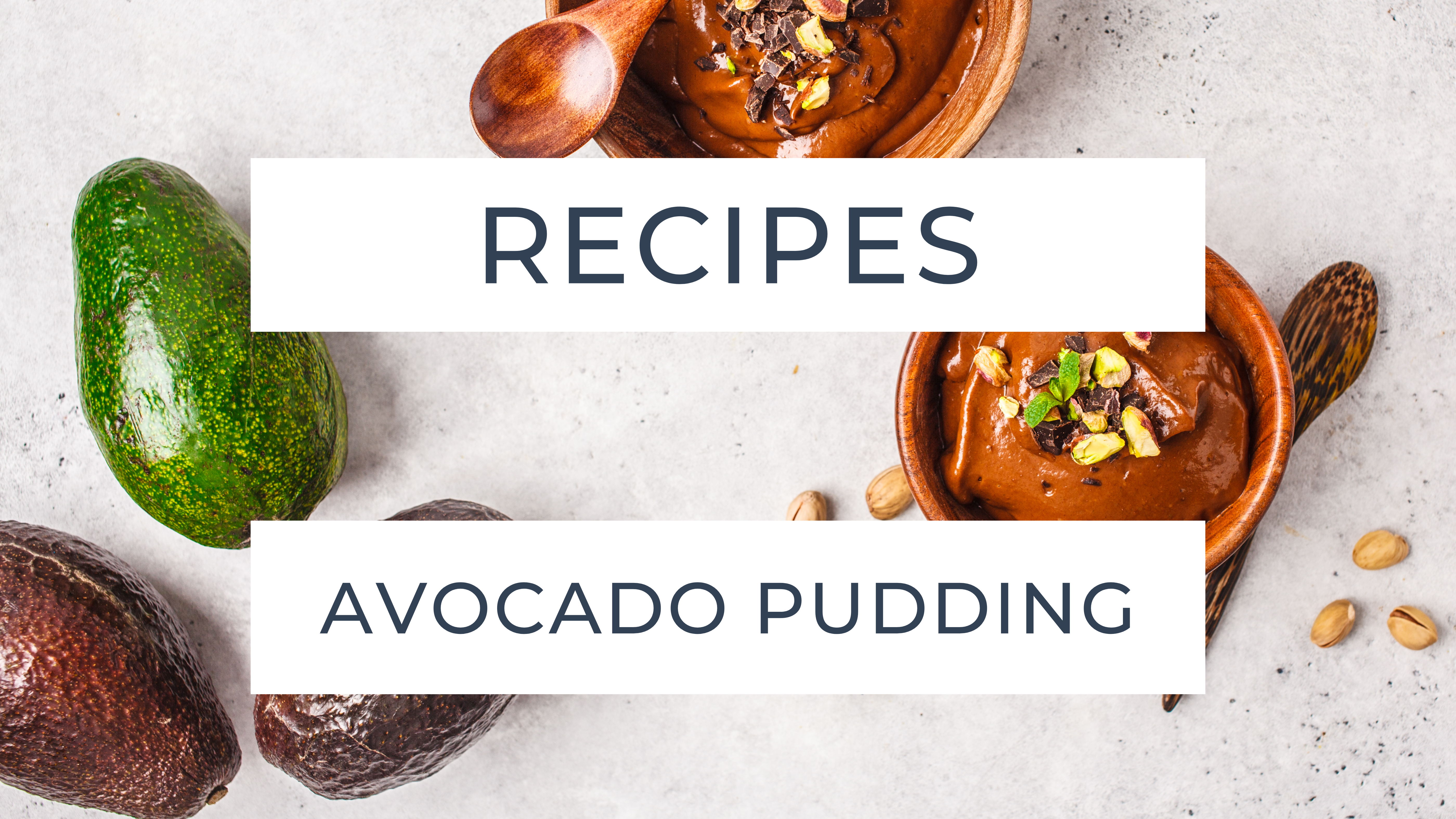 Chocolate Avocado Chia Pudding